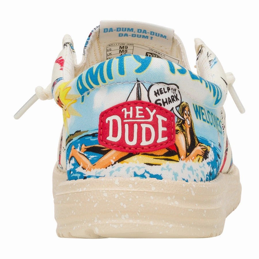 Wally Funk Jaws - Cream/Multi