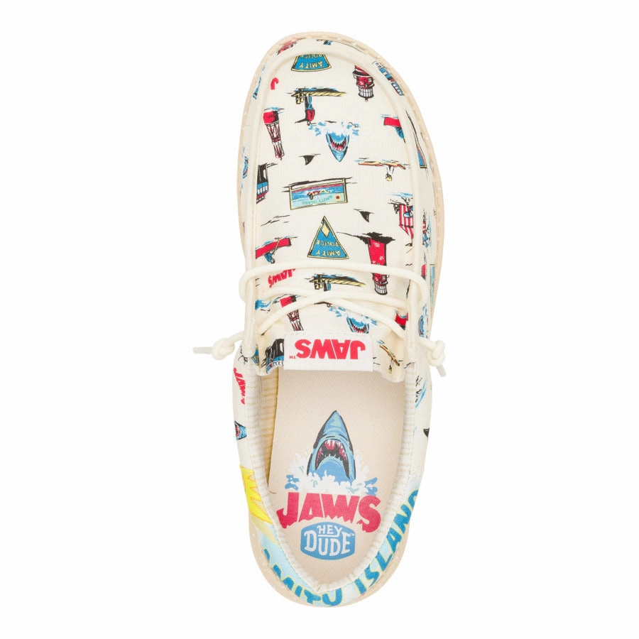 Wally Funk Jaws - Cream/Multi