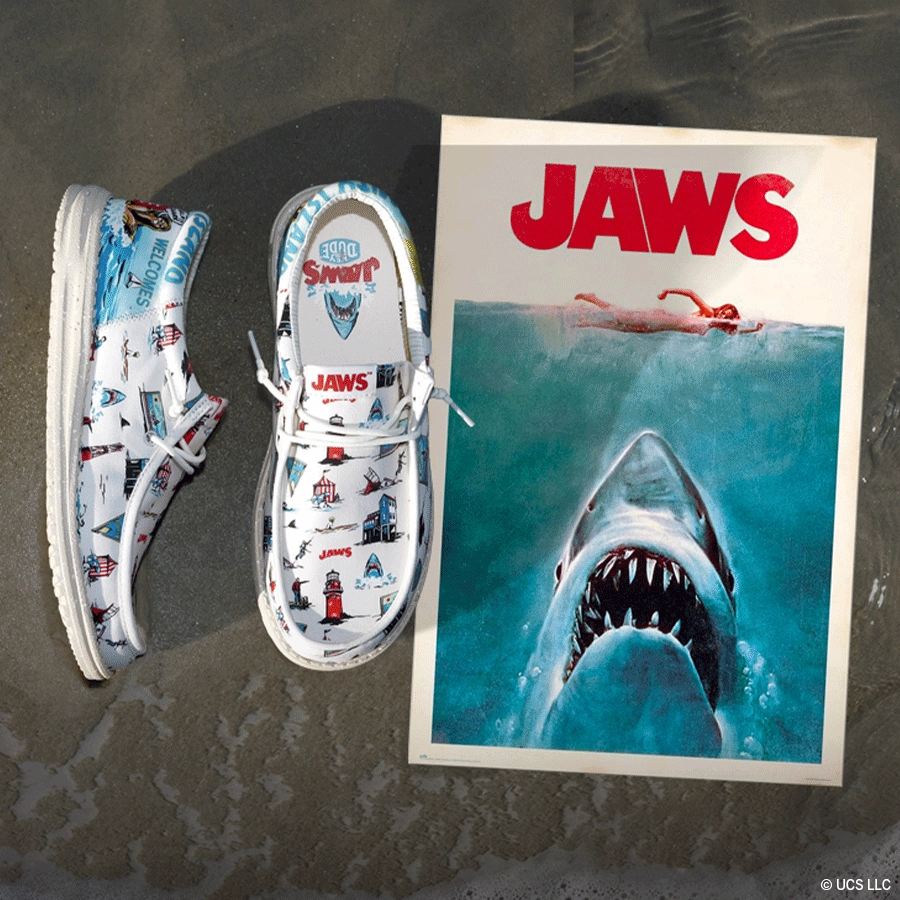 Wally Funk Jaws - Cream/Multi