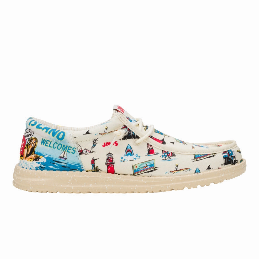 Wally Funk Jaws - Cream/Multi