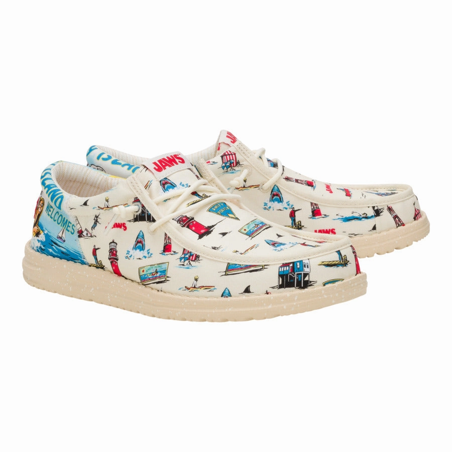 Wally Funk Jaws - Cream/Multi