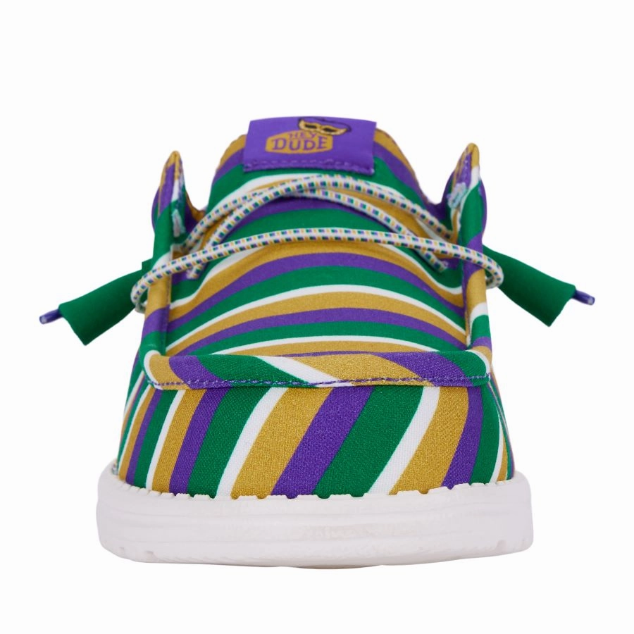 Wally Funk Mardi Gras - Mardi Gras Green/Multi