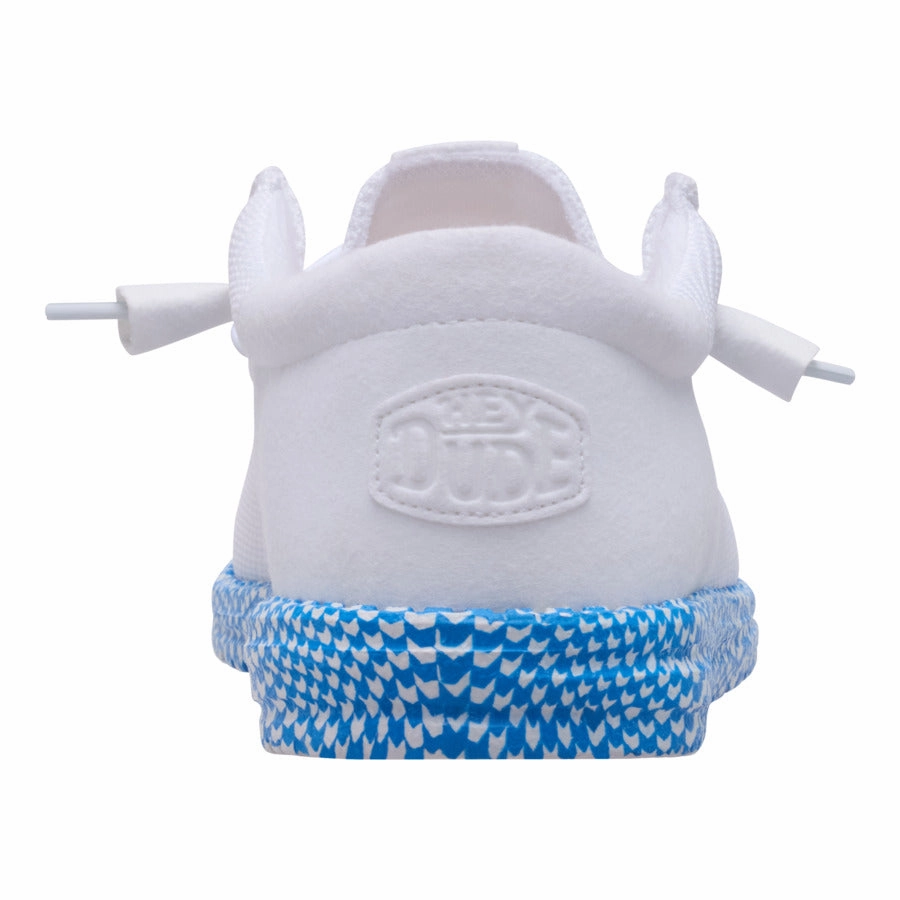 Wally Funk Warped Geo - White/Brilliant Blue