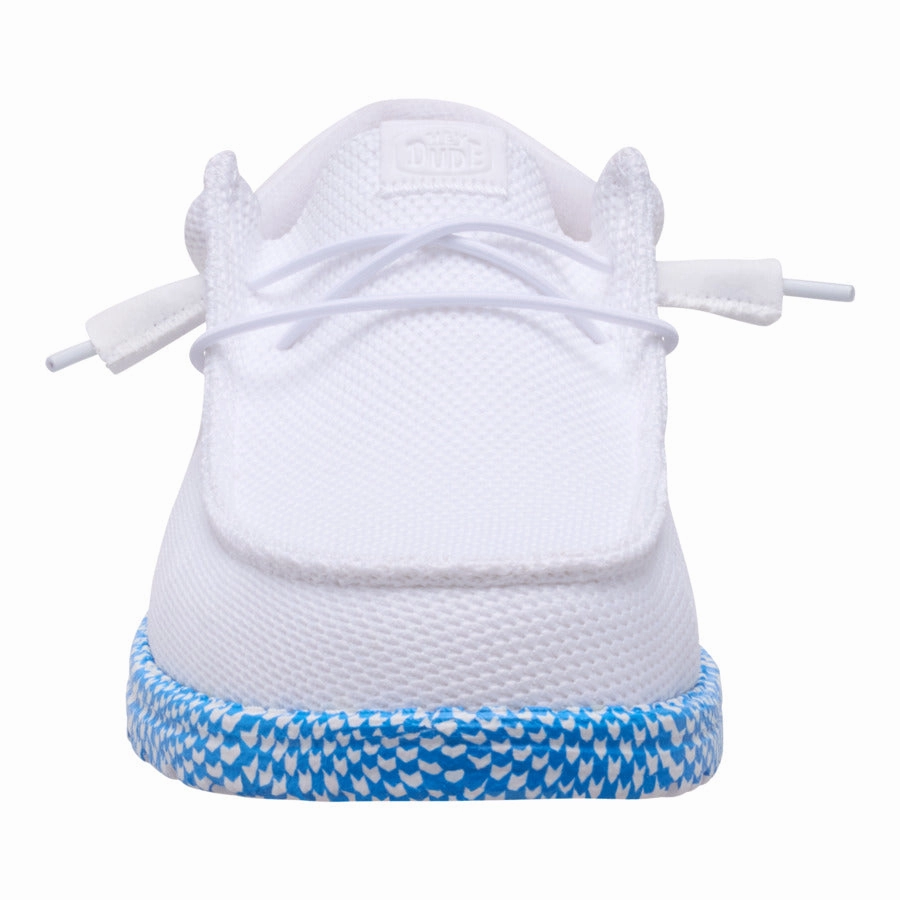 Wally Funk Warped Geo - White/Brilliant Blue