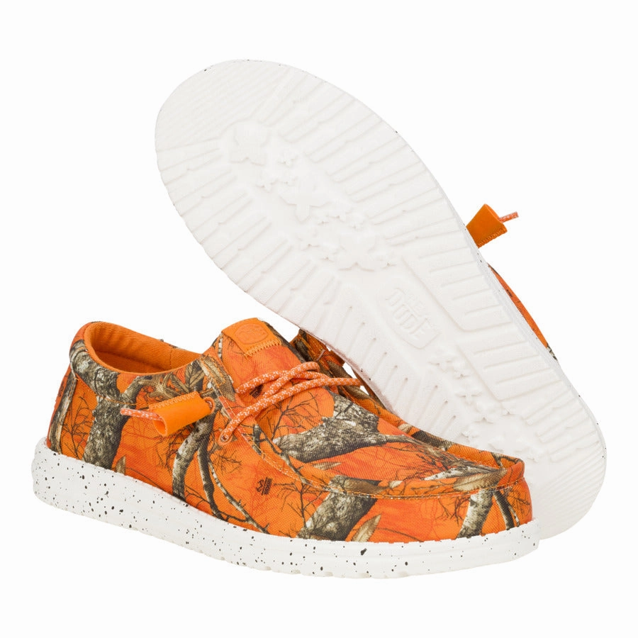 Wally Realtree Edge Colors - Orange Hunting Camo