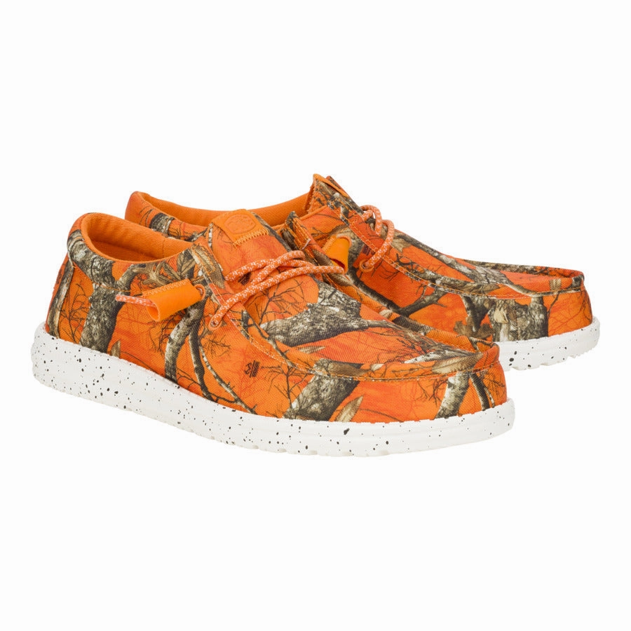 Wally Realtree Edge Colors - Orange Hunting Camo