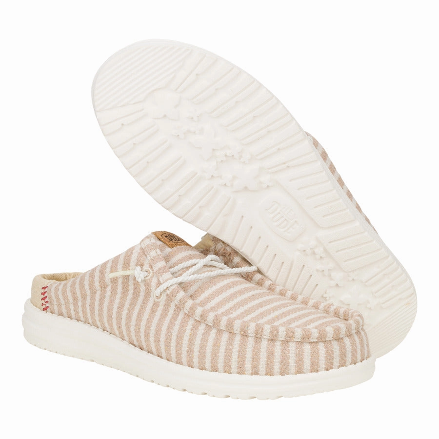 Wally Slip Resort - Tan/White
