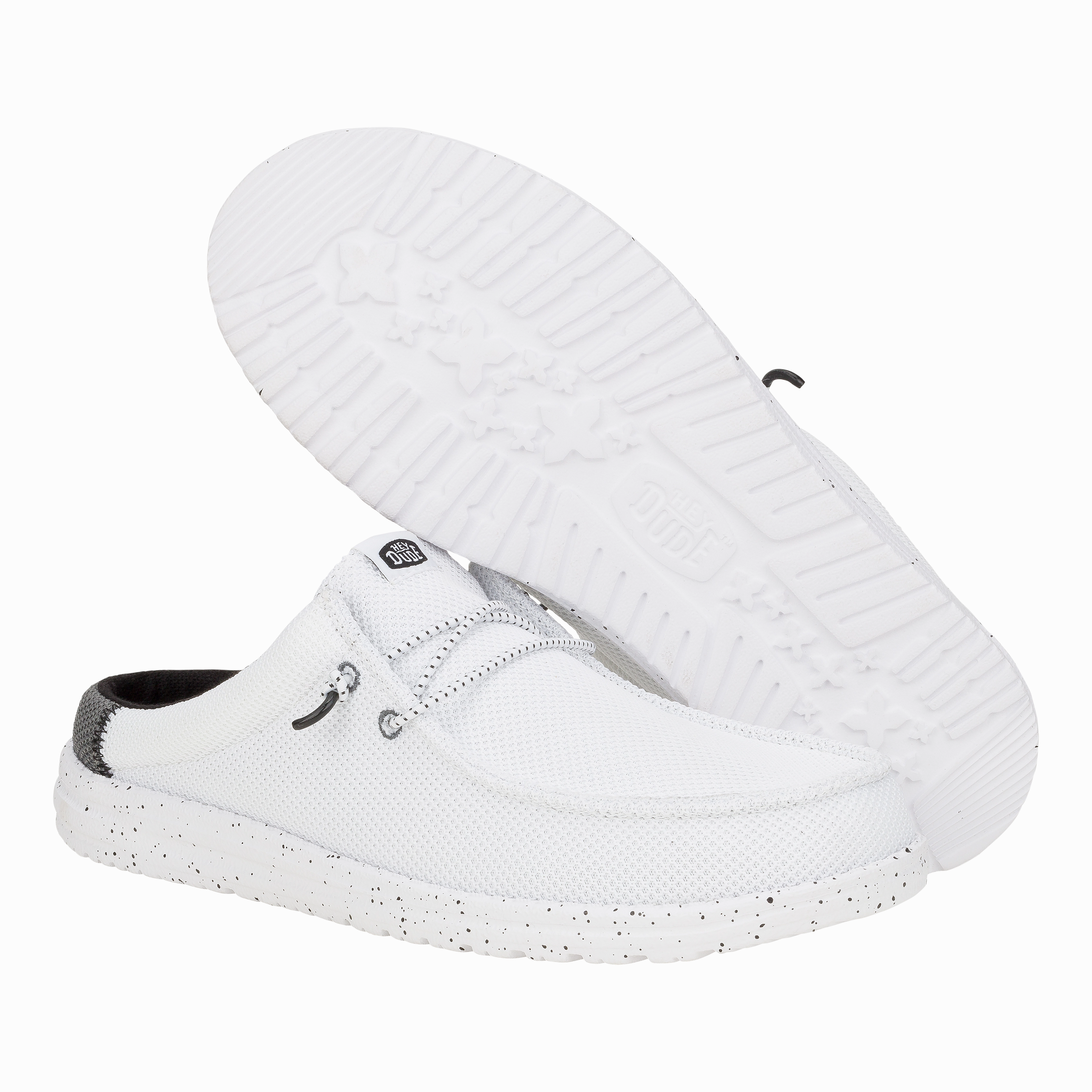 Wally Slip Varsity - White/Black