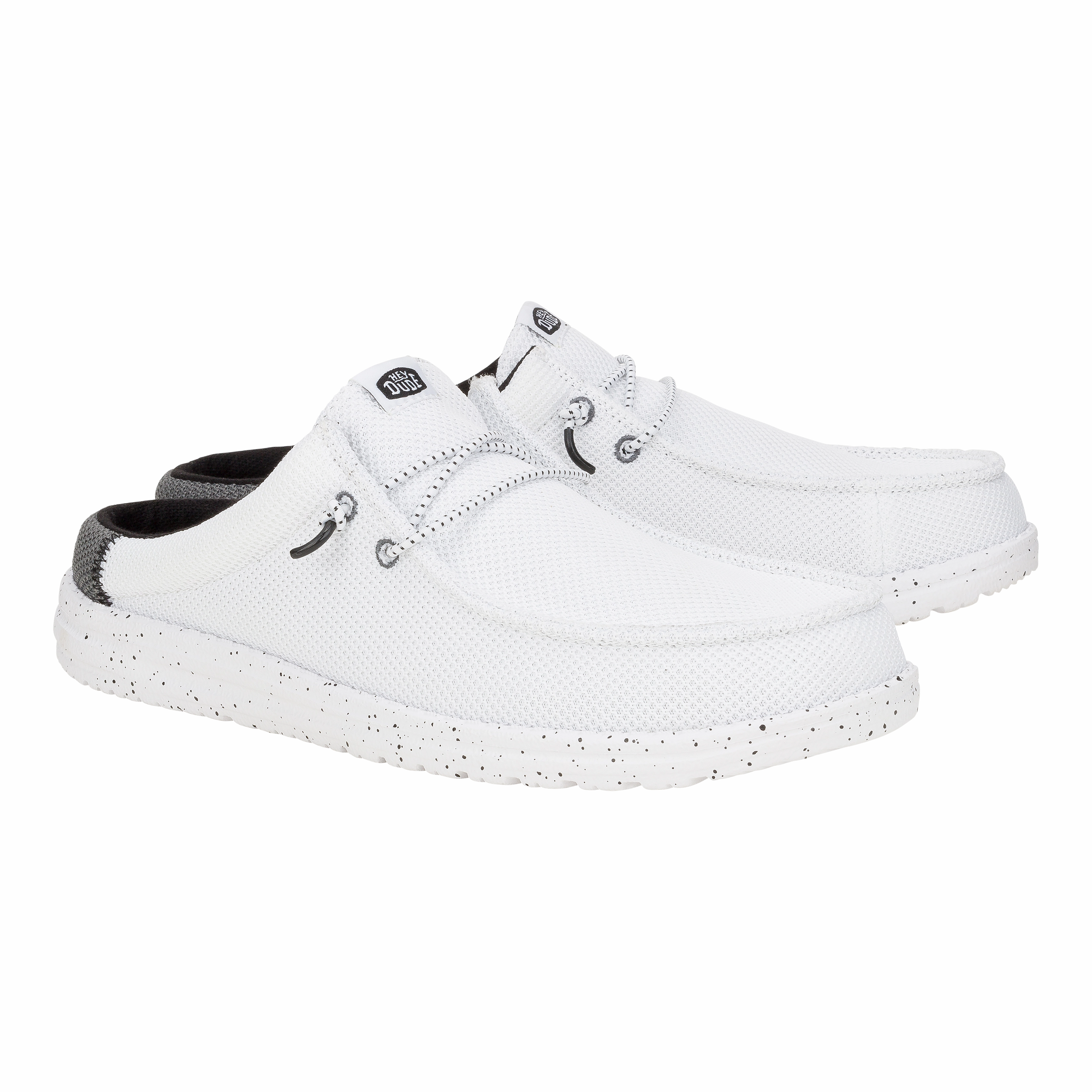 Wally Slip Varsity - White/Black