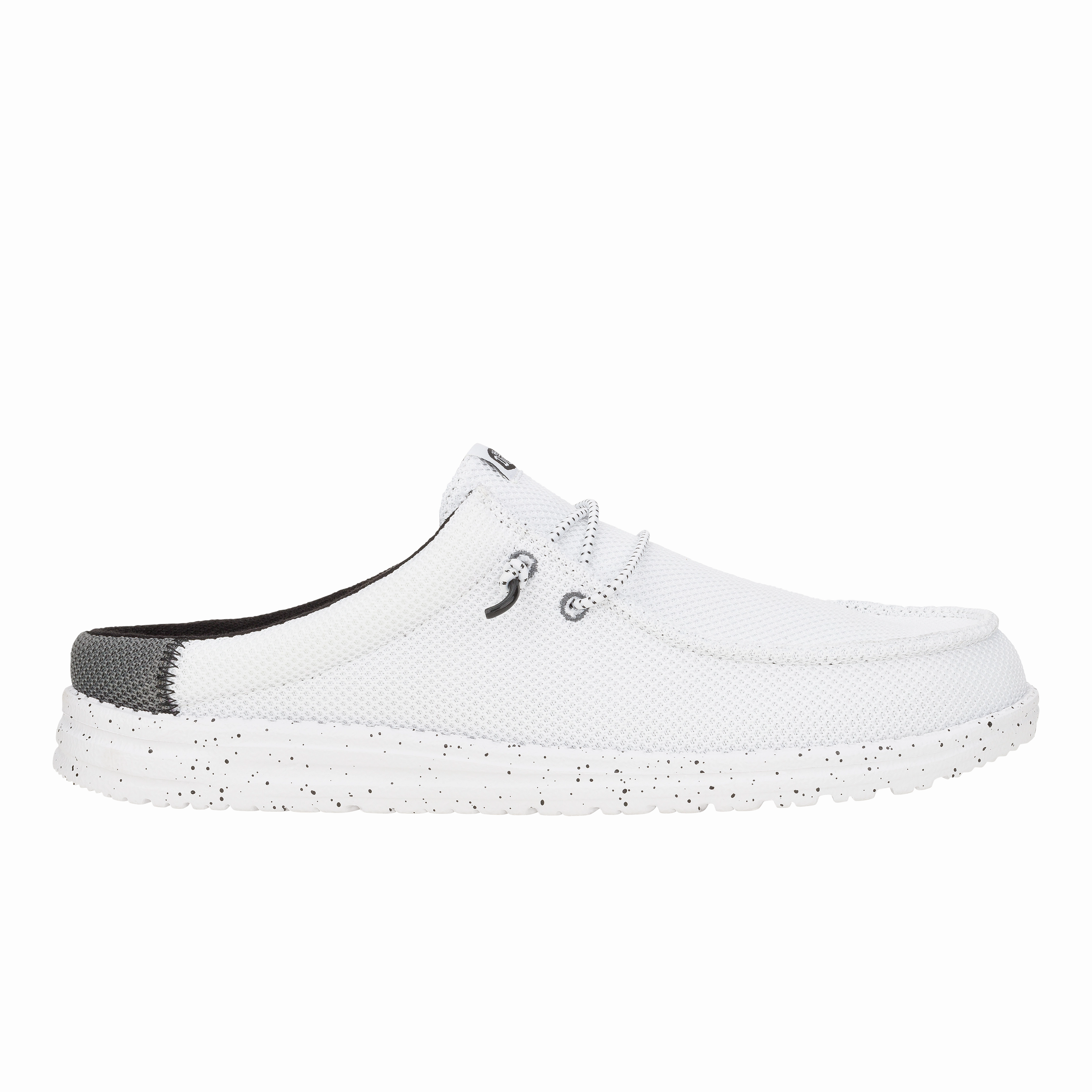 Wally Slip Varsity - White/Black