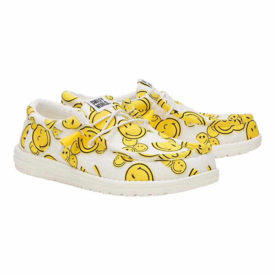 Wally SMILEYWORLD - Smiley White/Yellow