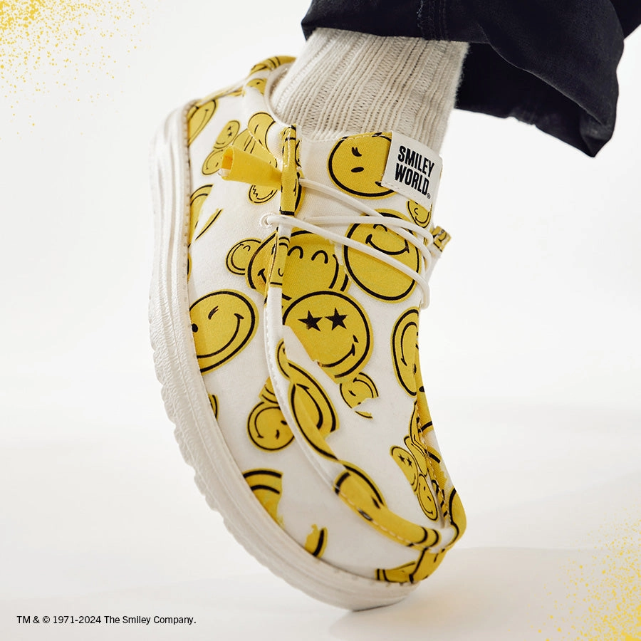 Wally SMILEYWORLD - Smiley White/Yellow