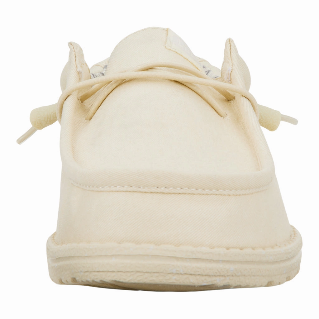 Wally Stretch Canvas - Stone White