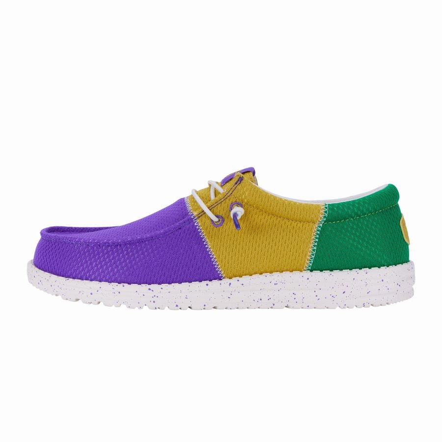Wally Tri Mardi Gras Party - Purple/Gold/Green