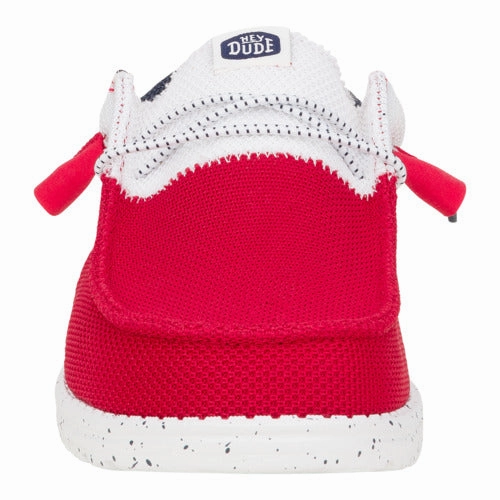 Wally Tri Varsity Mesh - Red/Navy