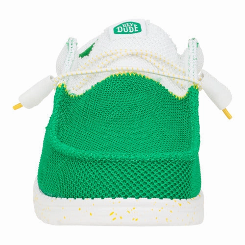 Wally Tri Varsity Mesh - White/Green