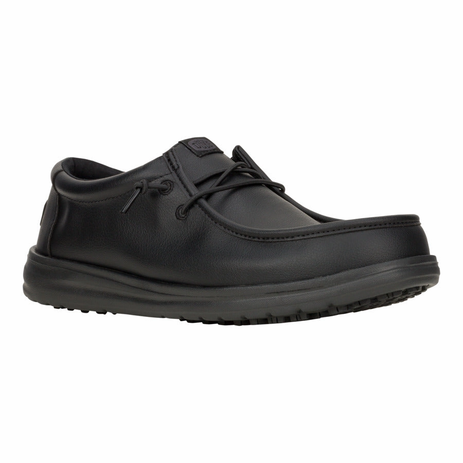 Wally Work CE Classic Slip Resistant Wide - Black