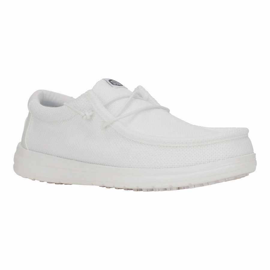 Wally Work CE Slip Resistant - White