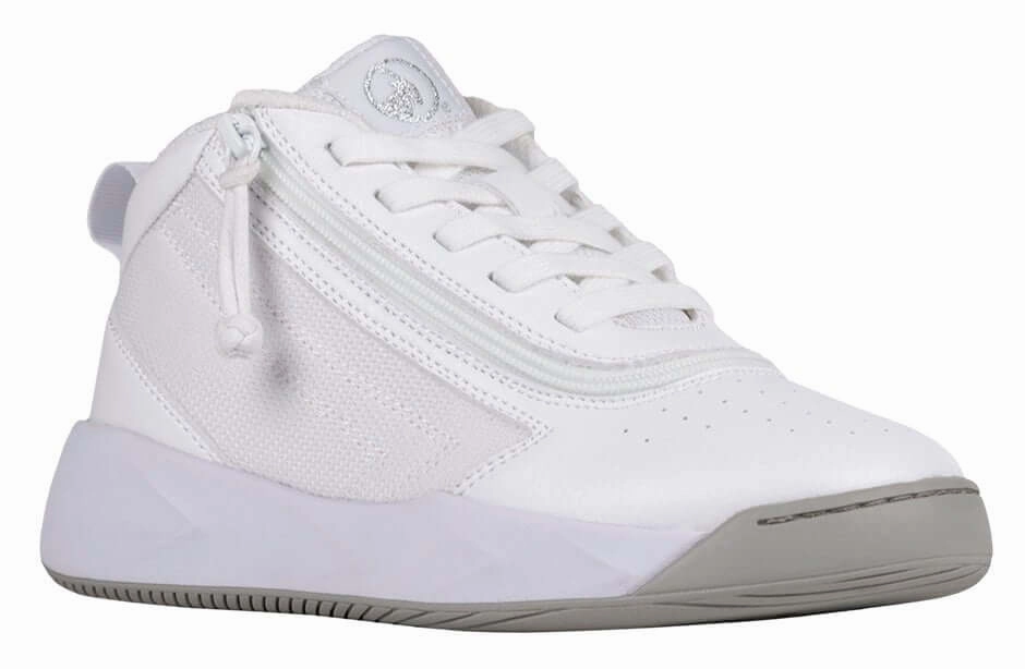 White BILLY Sport Hoop Athletic Sneakers
