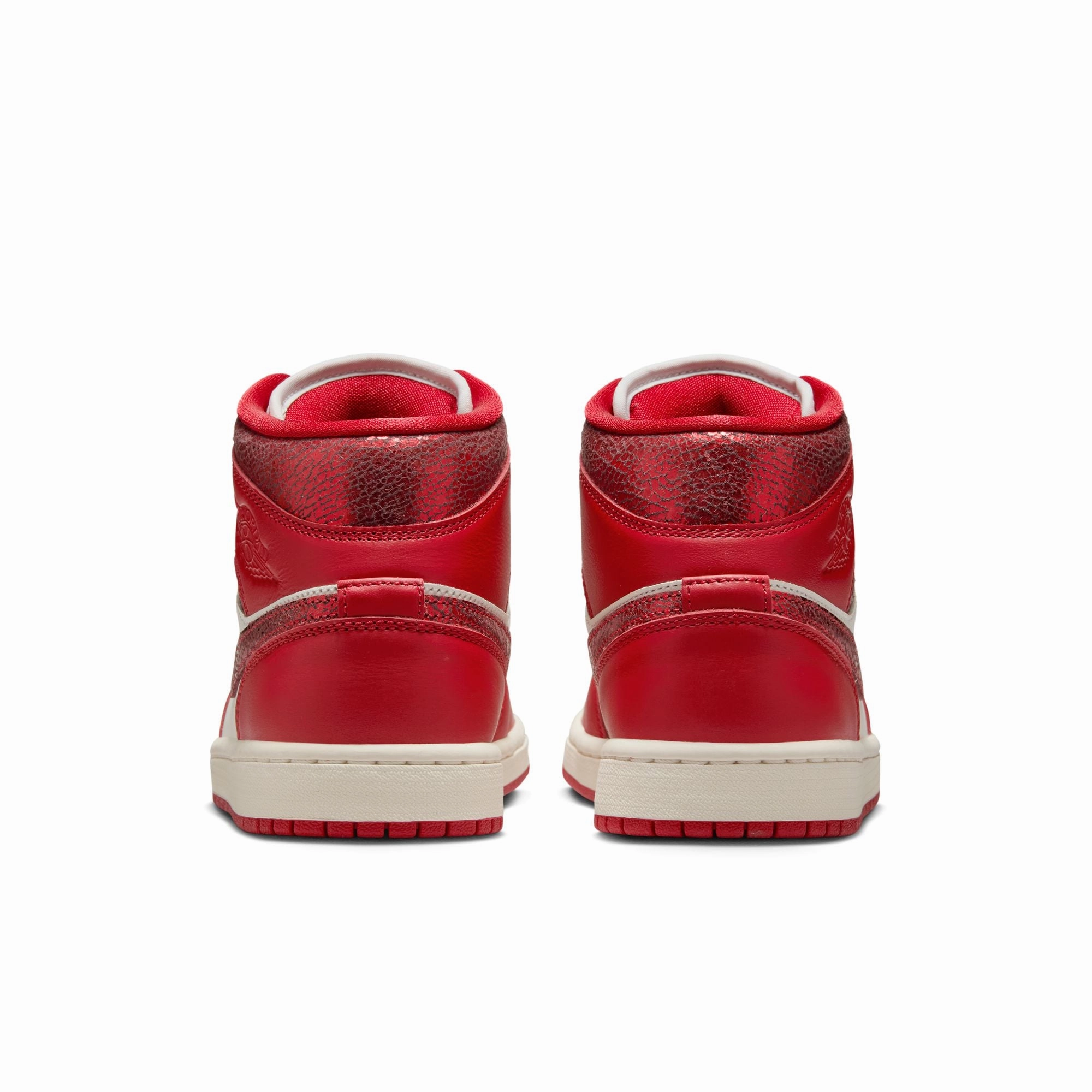 Women's Air Jordan 1 Mid SE Sail/varsity Red-team Red HJ9337-106