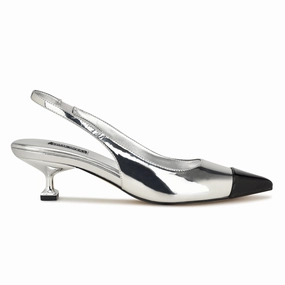 Workit Pointy Cap Toe Slingbacks